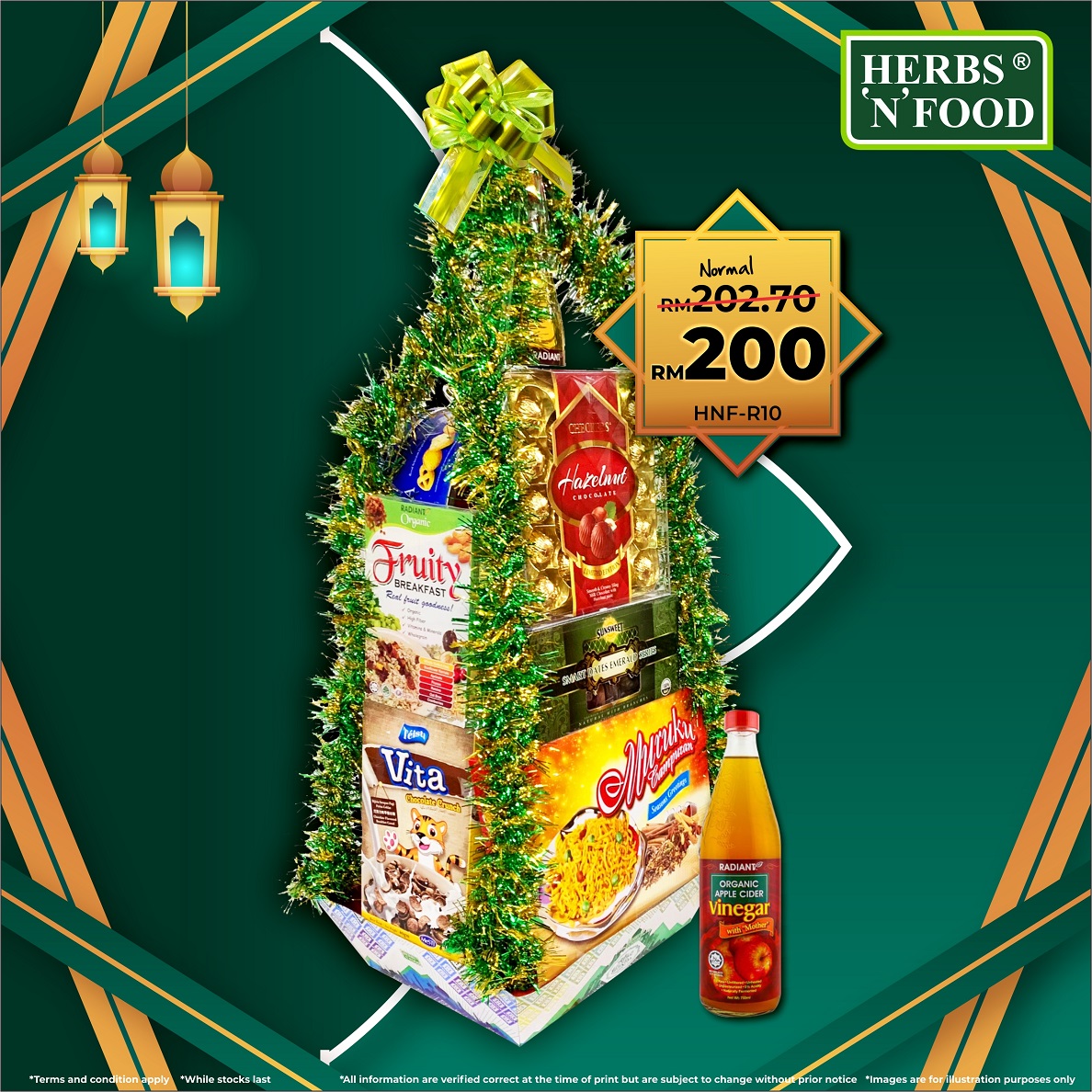 HNF HRY PYRAMID HAMPER RM200